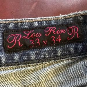 Rock and Roll cowgirl jeans 33x34 Good condition